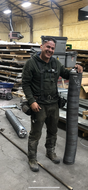 Heavy-duty commercial torsion spring